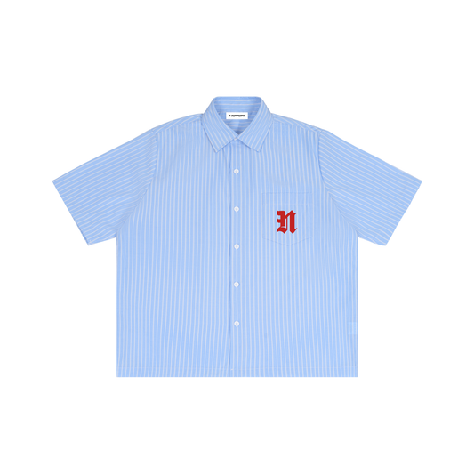 Boxy Short Shirt "HUNGRY DOGS ARE NEVER LOYAL"
