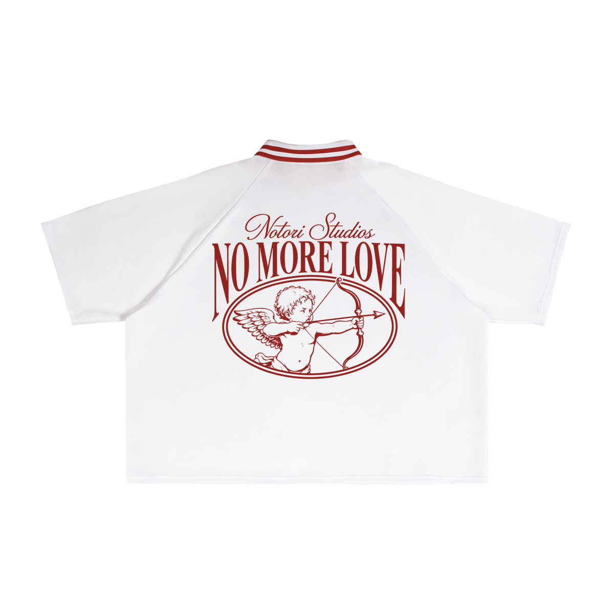 Boxy T-Shirt "NO MORE LOVE"