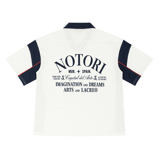 Boxy Polo Shirt "CAPITAL DEL ARTE"