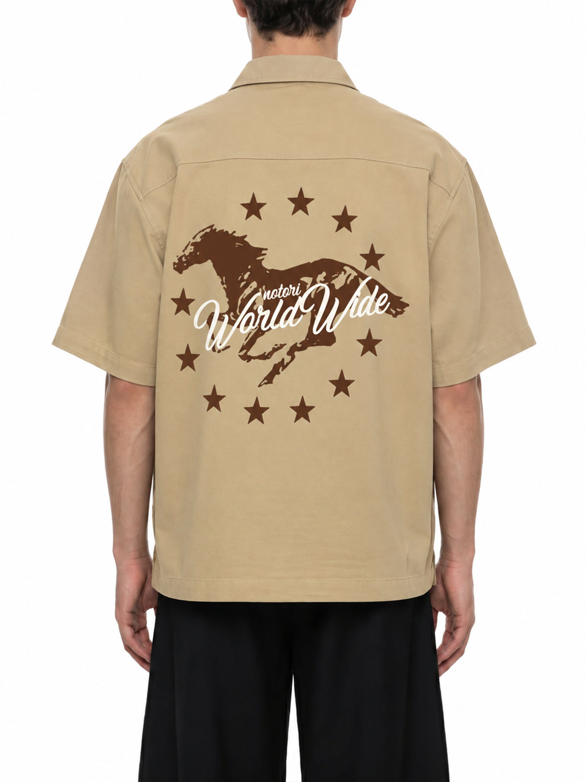Boxy Short  Shirt "HORSE"
