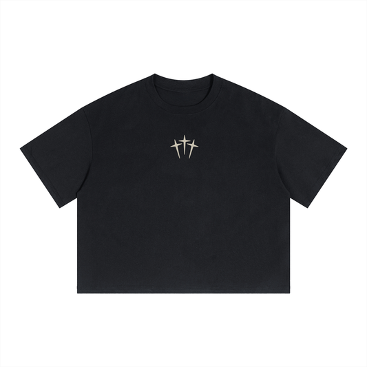Boxy Crop T-Shirt "CREATIVE DIRECTOR"