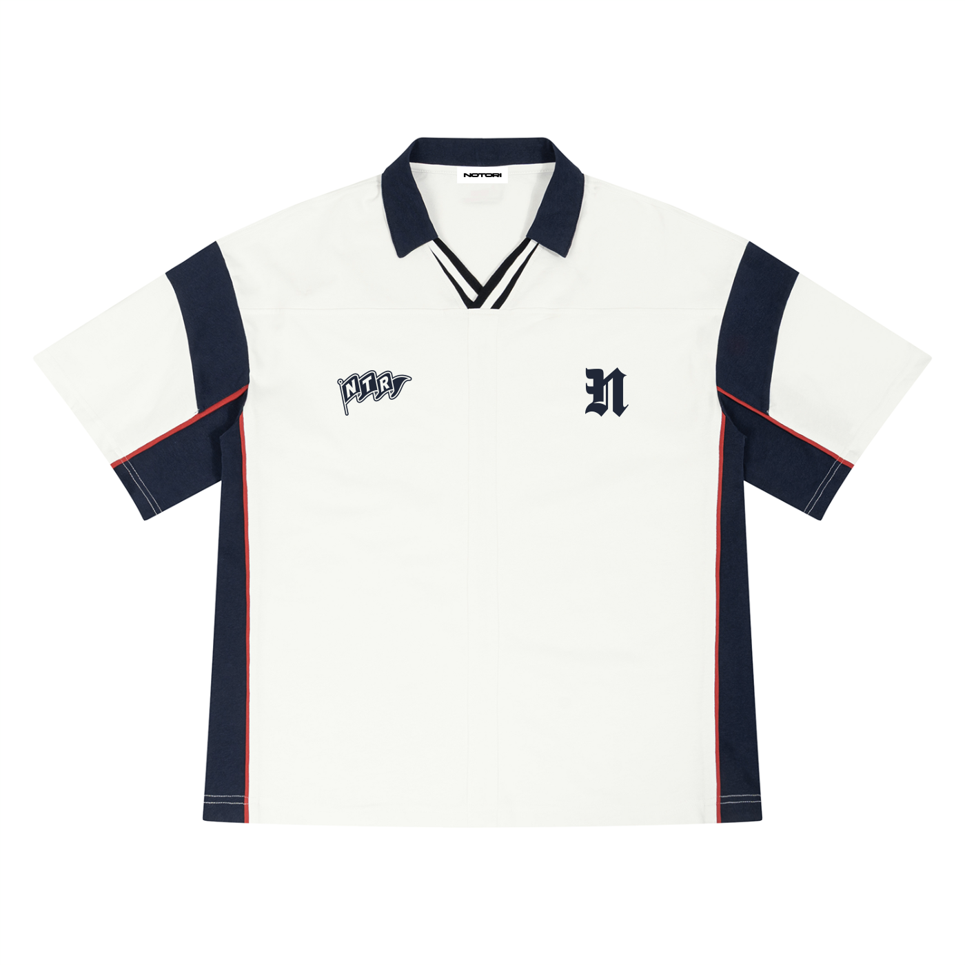 Boxy Polo Shirt "CAPITAL DEL ARTE"