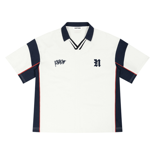 Boxy Polo Shirt "CAPITAL DEL ARTE"