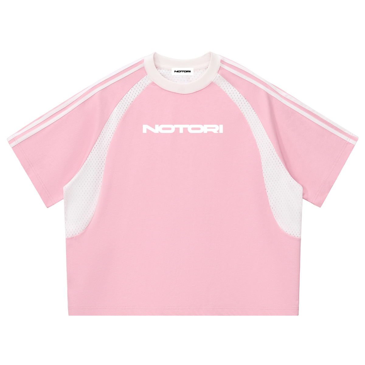 Panel Mesh T-shirt
