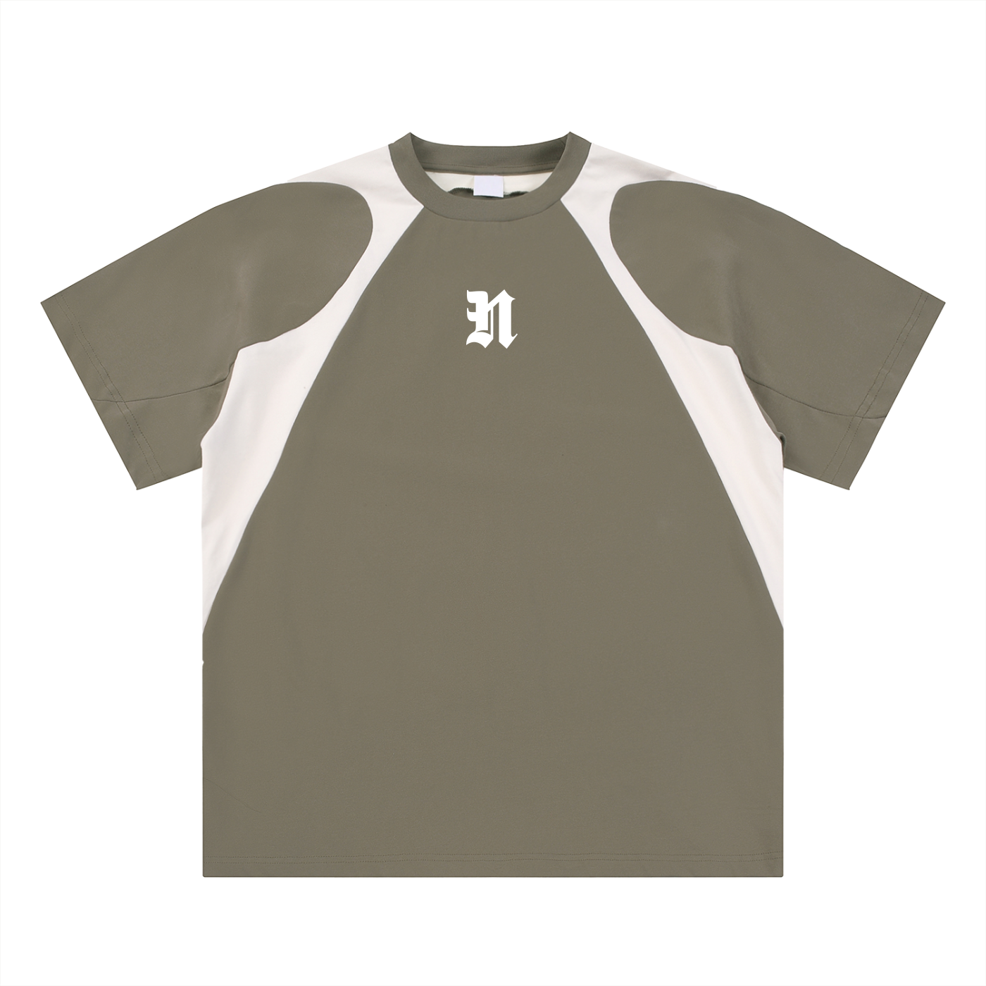 Contrast Panel T-Shirt