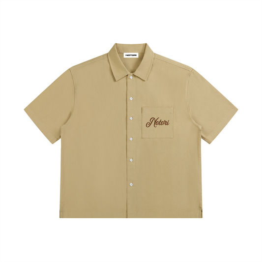 Boxy Short  Shirt "HORSE"