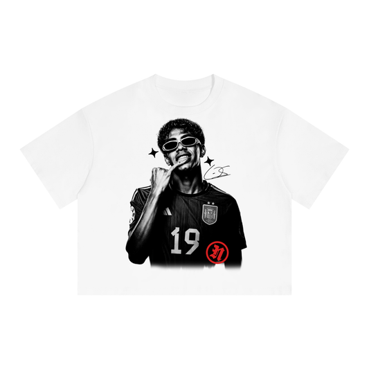 Boxy Crop T-Shirt "LAMINE"
