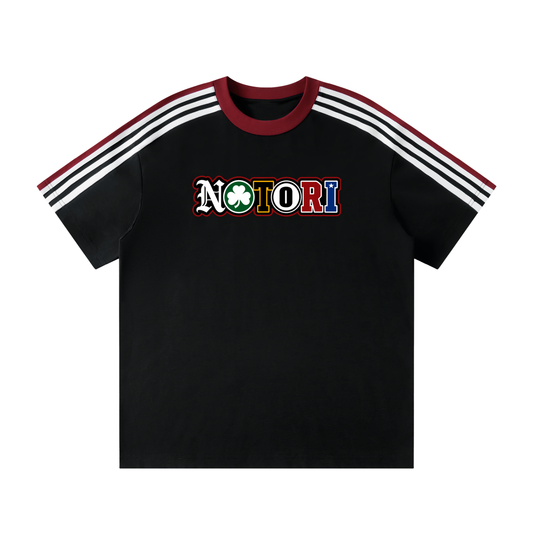 Colorblock T-Shirt "NOTORI BUTTOM"