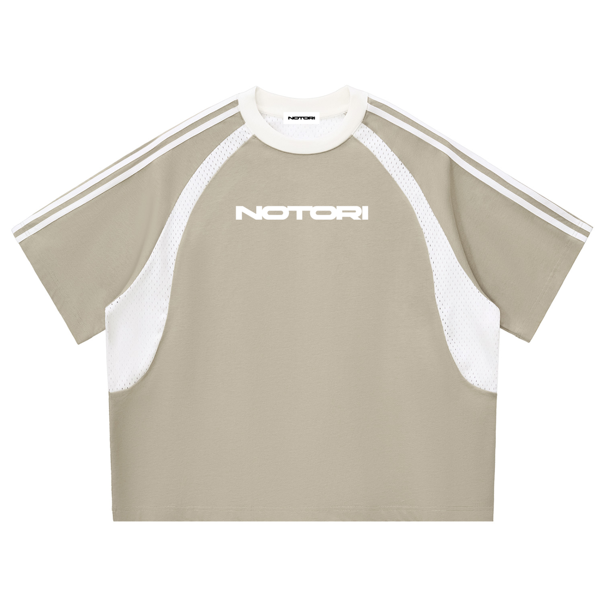 Panel Mesh T-shirt
