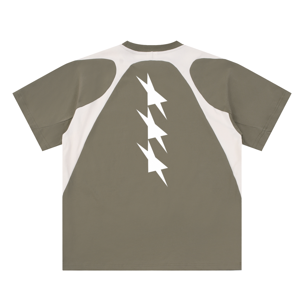 Contrast Panel T-Shirt