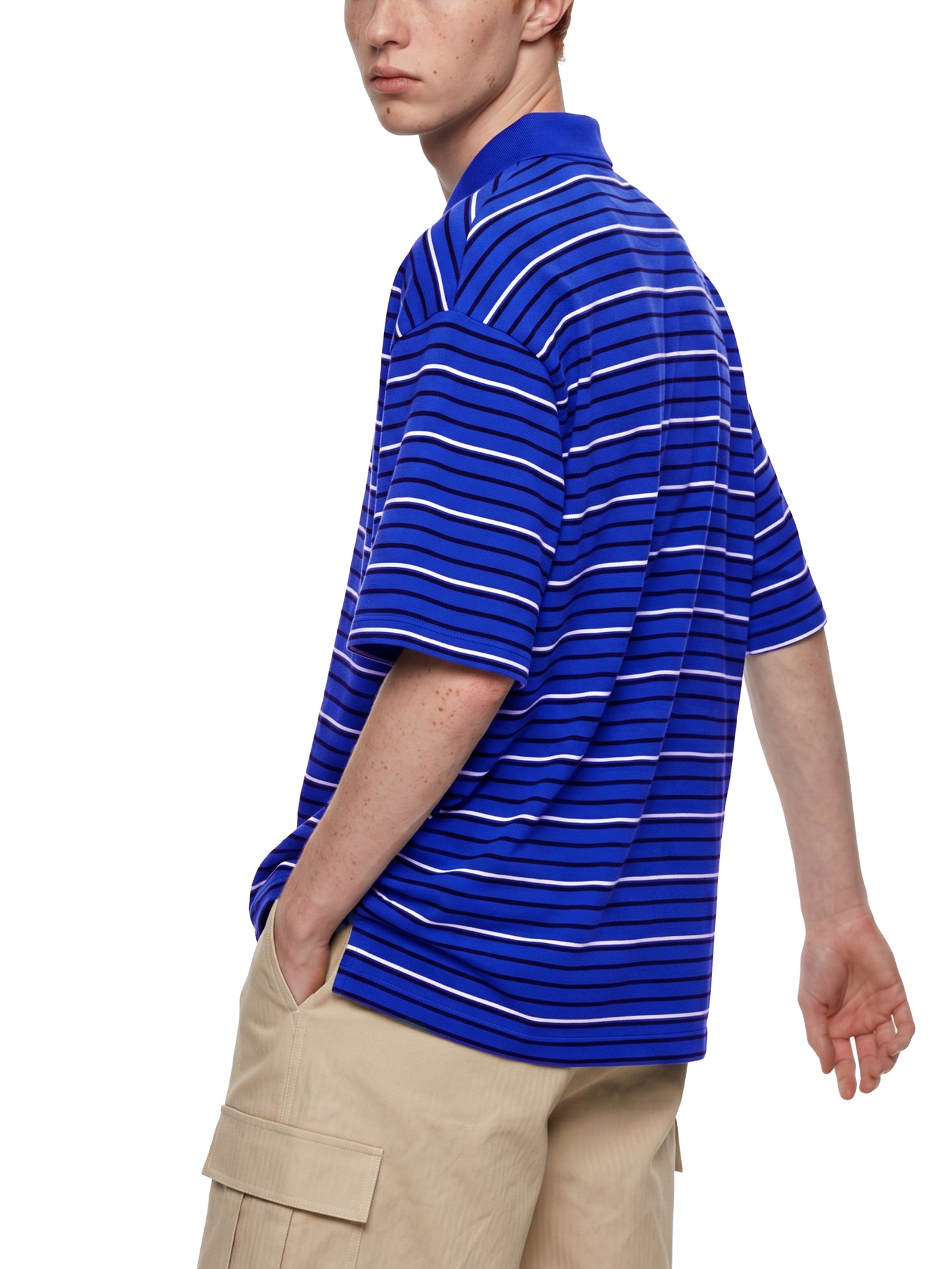 Boxy Polo Shirt "FRESH"