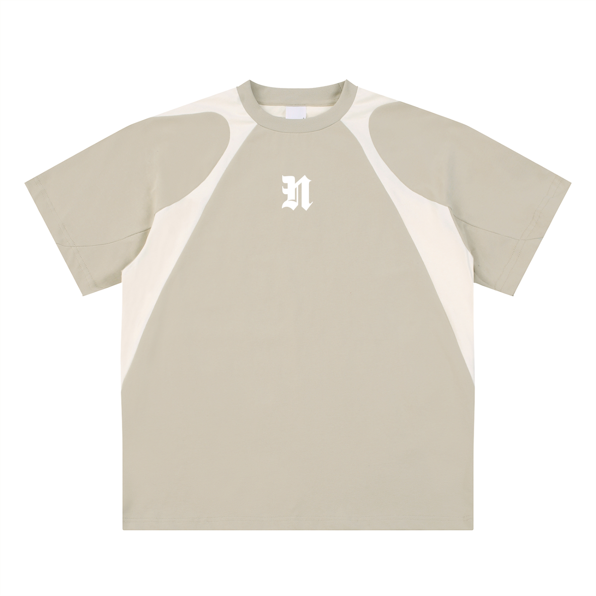 Contrast Panel T-Shirt
