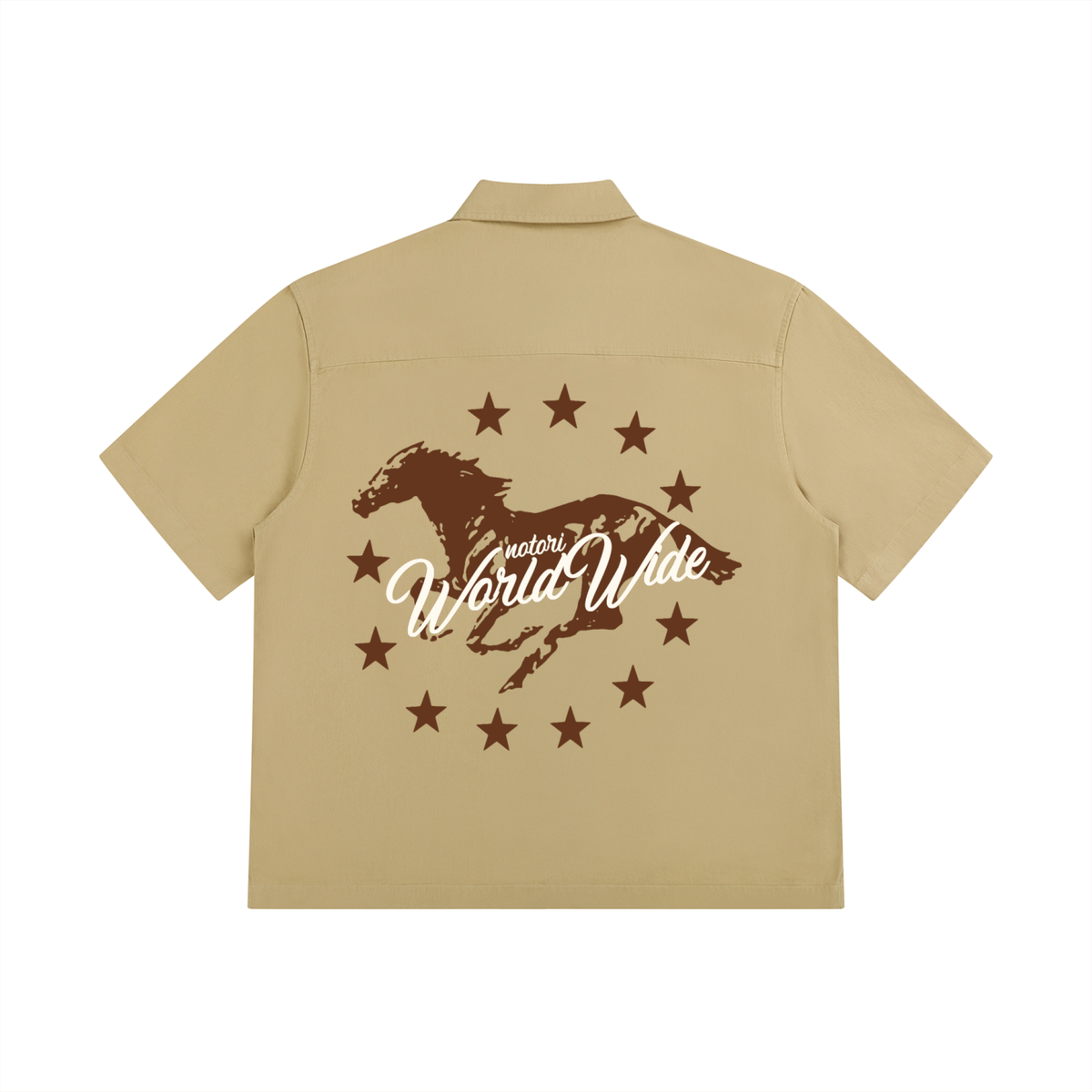 Boxy Short  Shirt "HORSE"