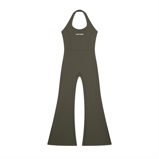 Women’s Halter Flared Jumpsuit