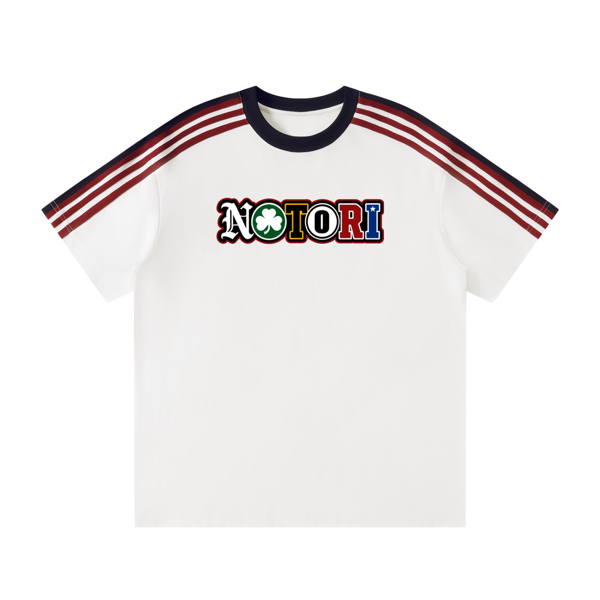 Colorblock T-Shirt "NOTORI BUTTOM"
