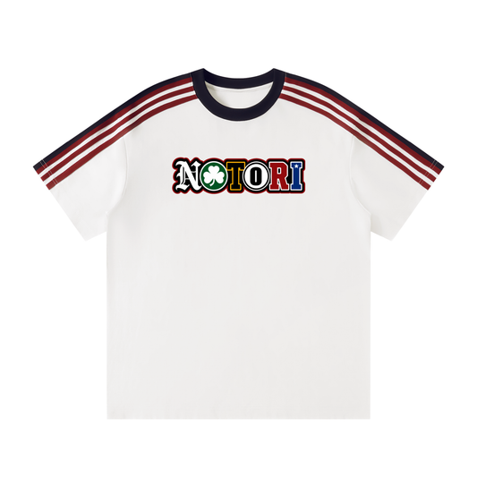 Colorblock T-Shirt "NOTORI BUTTOM"