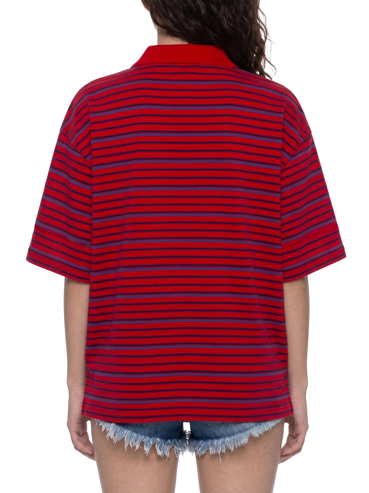 Boxy Polo Shirt "FRESH"